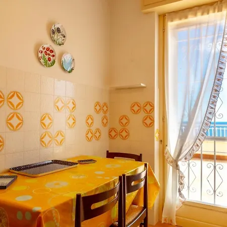 168b - La Terrazza Sul Mare, Casa A 10 Minuti Da Spiaggia, Parcheggio Privato Gratis 아파트 산레모